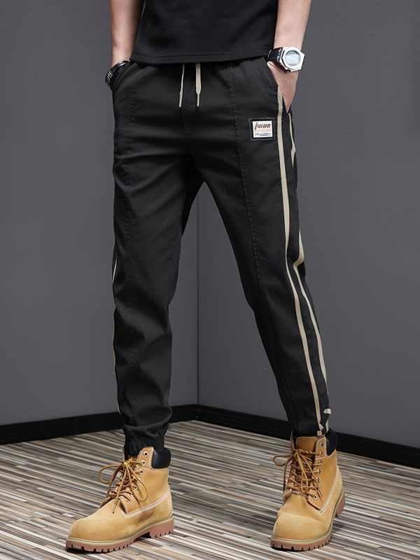 men's legging jeans, cotton blend material, light and breathable, quick drying, cool, loose legging, suitable for sports leisure, outdoor travel, etc