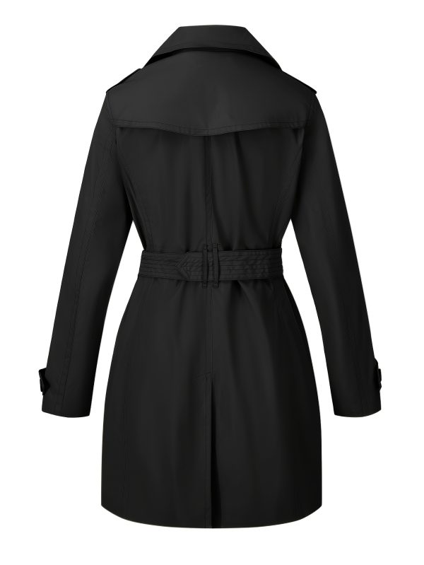 womens jacket spring and fall fashion long trench coat, lightweight windbreaker