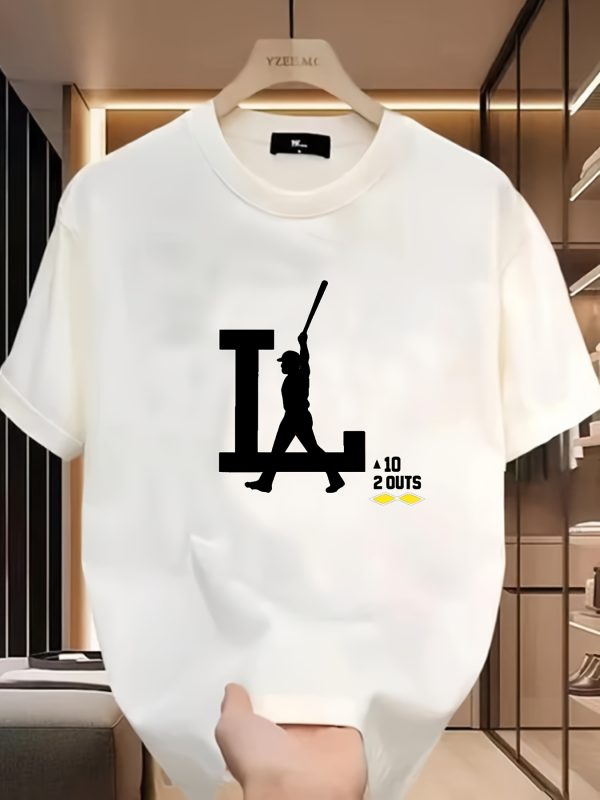 men's cotton short sleeved t shirt summer thin round neck top versatile breathable casual tee basic solid color single piece