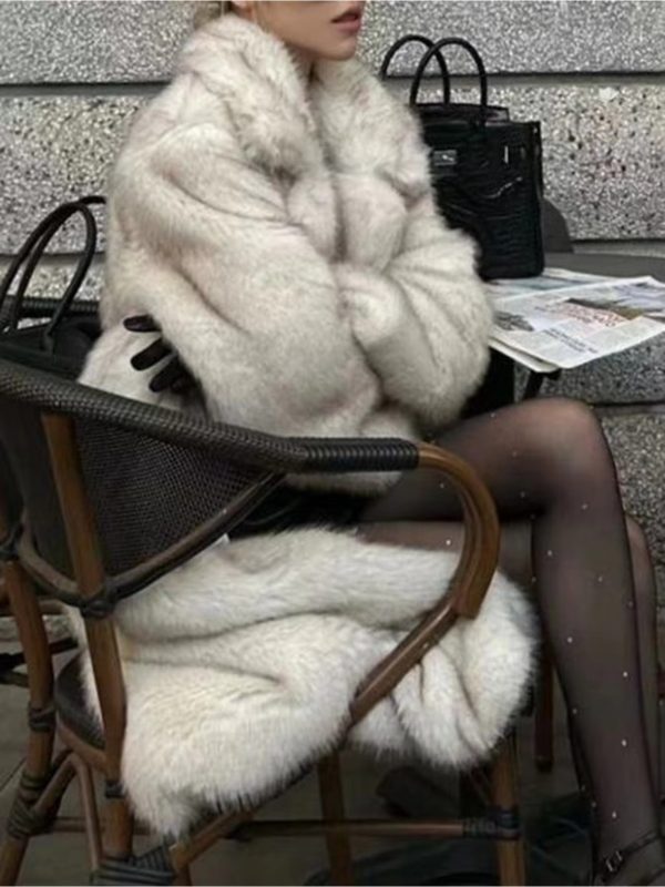 women's elegant winter coat chic below knee party & everyday outerwear, machine washable long sleeve blazer for formal events, office, cold weather outfits, office attire, stylish outerwear, soft fabric, button front, working women