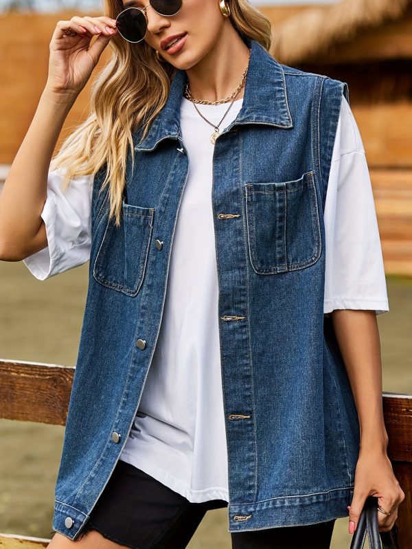 2025 premium women's oversized boyfriend denim jacket destroyed raw hem with fashionable rips, all season casual streetwear coat, hand washable, everyday fashion, boyfriend style, durable fabric, classic five pockets