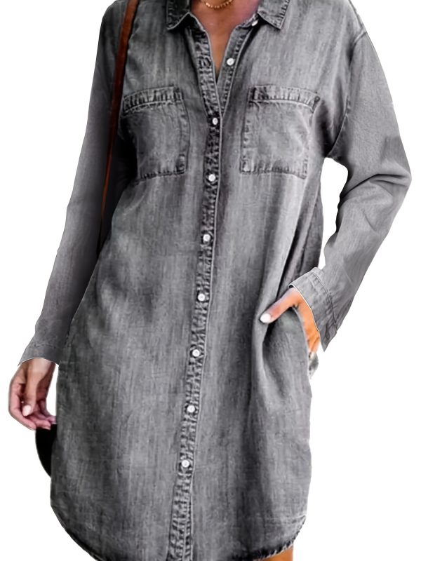women boyfriend shirts button long sleeve blouse cuffed sleeve collared shirt