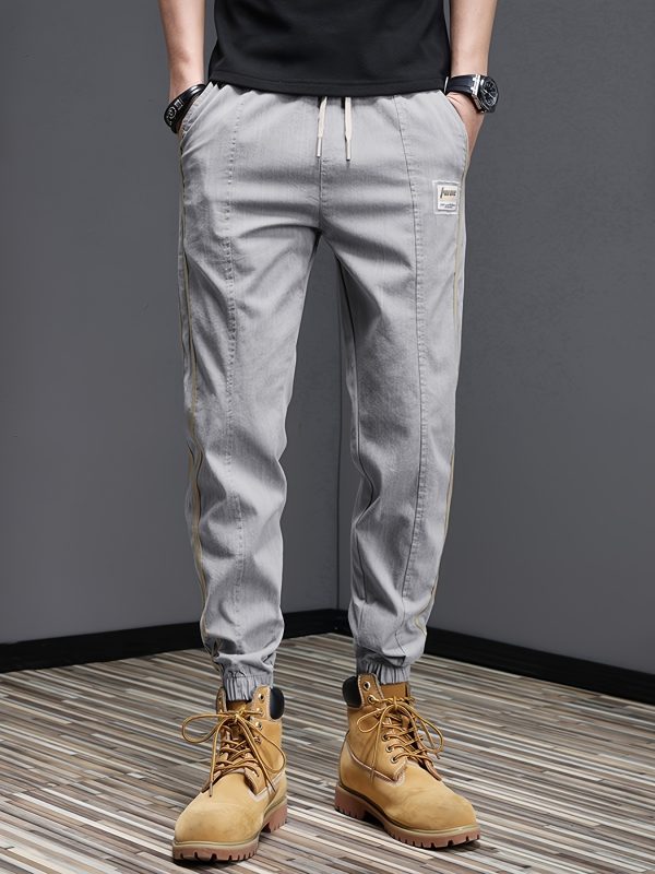 men's legging jeans, cotton blend material, light and breathable, quick drying, cool, loose legging, suitable for sports leisure, outdoor travel, etc