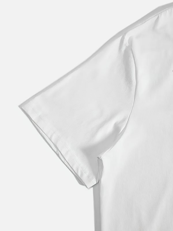 men's pure cotton round neck short sleeved t shirt 100% pure cotton basic style summer breathable casual tops single piece