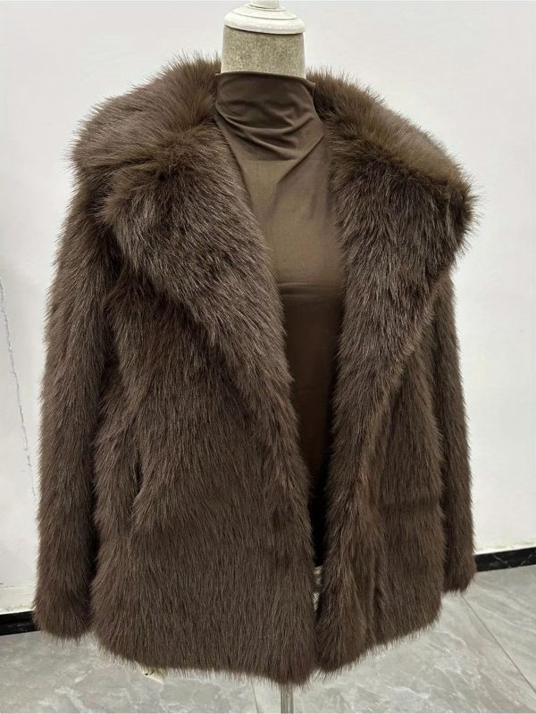 women's coats autumn winter fashion casual solid color long sleeve lapel button front daily coats for women