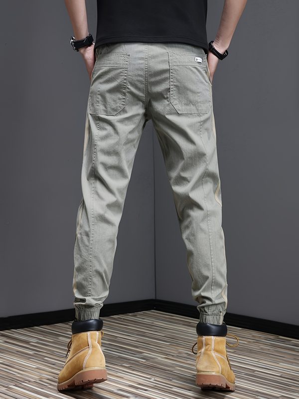 men's legging jeans, cotton blend material, light and breathable, quick drying, cool, loose legging, suitable for sports leisure, outdoor travel, etc