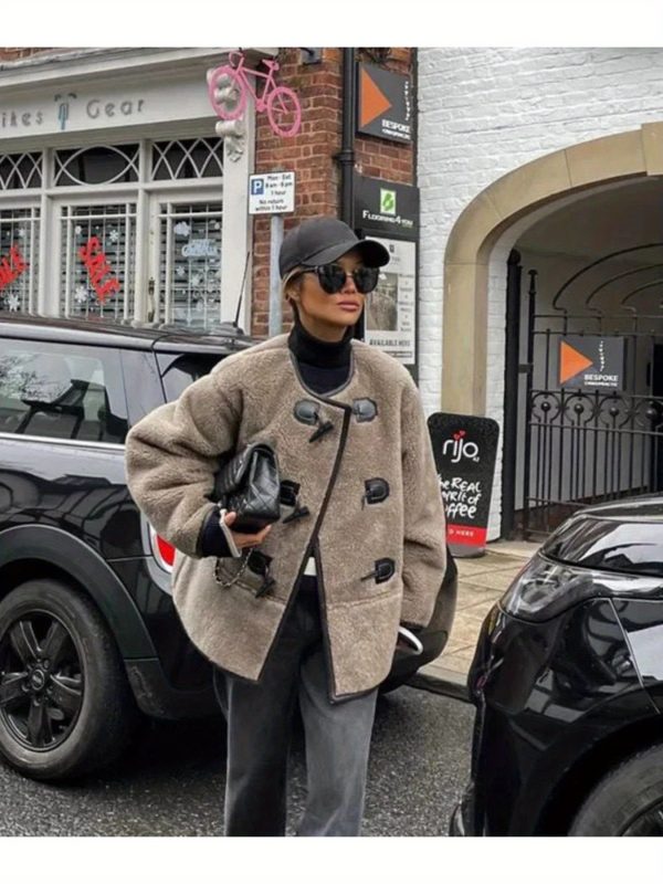 women's elegant formal evening coat deep navy blue, machine washable, all season formal & casual events, sophisticated women's outerwear, eventful attire, no stretch fabric