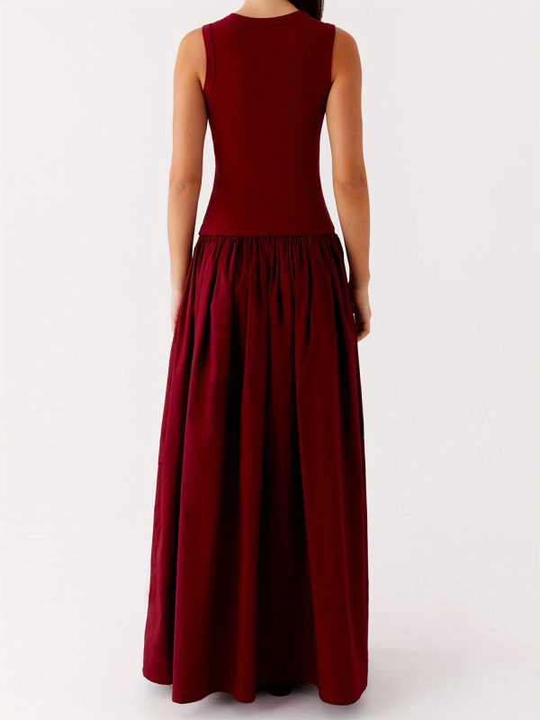 women's sleeveless tank dress casual summer solid color a line party dress for beach, club, streetwear, beach attire|sleeveless dress|polyester fabric