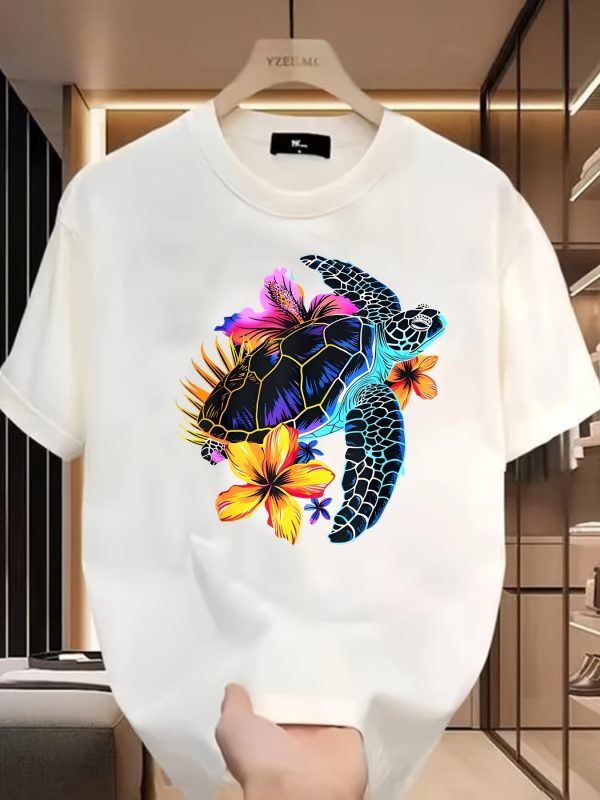 summer limited time hot men's short sleeves, breathable round neck short t shirts, casual all match quick drying tops